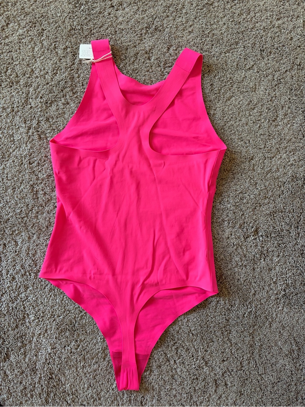 Aerie Neon Pink Body Suit - Picture 2 of 4